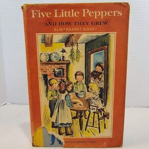 1954 Five Little Peppers And How They Grew Jr Deluxe Edition Margaret Sidney